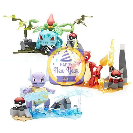 Mega Construx Pokemon Buildable Figures and Environments Gift Set