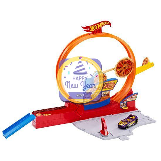 Hot Wheels Speedy Pizza Track Set