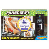 Minecraft Hot Wheels Track Blocks Abandoned Mineshaft Play Set