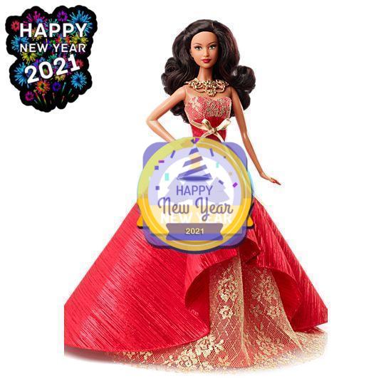 2014 Holiday Barbie Ornament African-American