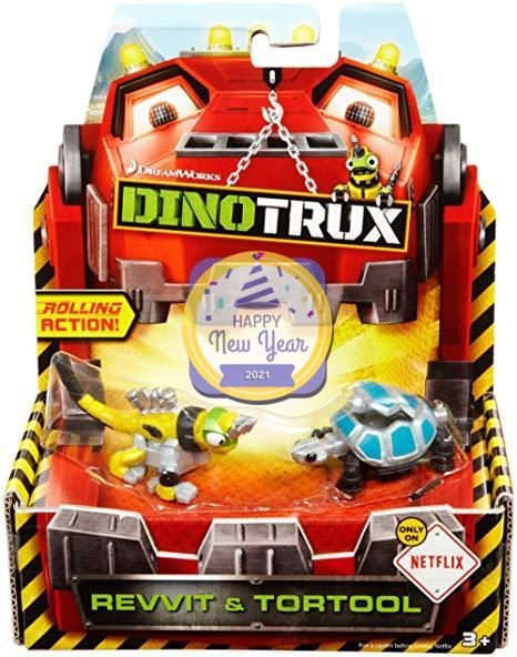 Dinotrux Revvit and Tortool Character 2-Pack