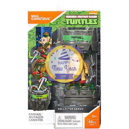 Mega Construx Teenage Mutant Ninja Turtles Classic Series Raphael Mutagen Canister