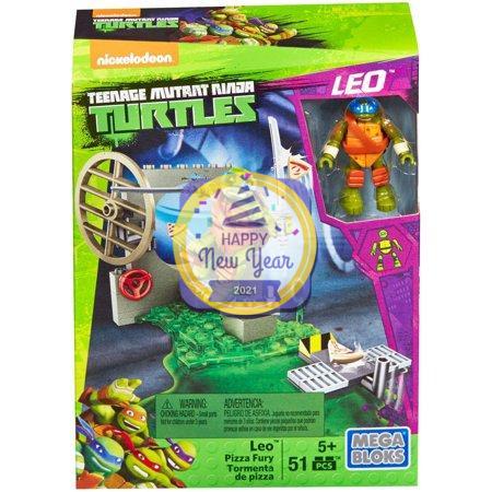 Mega Bloks Teenage Mutant Ninja Turtles Leo Pizza Fury Playset