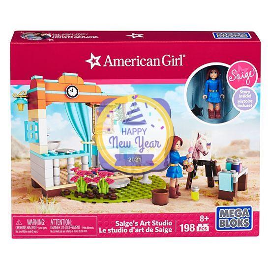 Mega Bloks American Girl Saige Art Studio