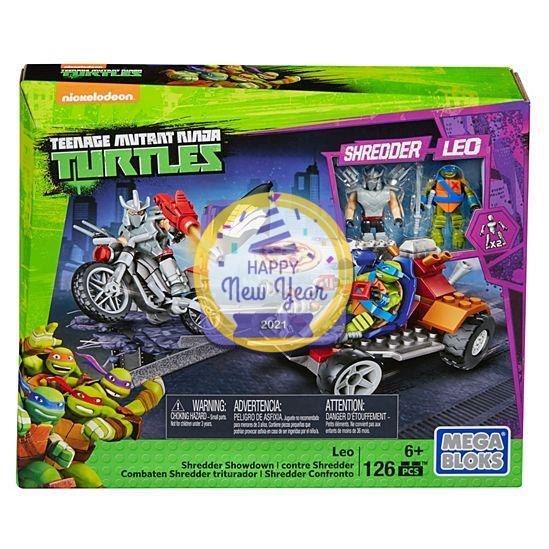 Mega Bloks Teenage Mutant Ninja Turtles Leo Shredder Showdown