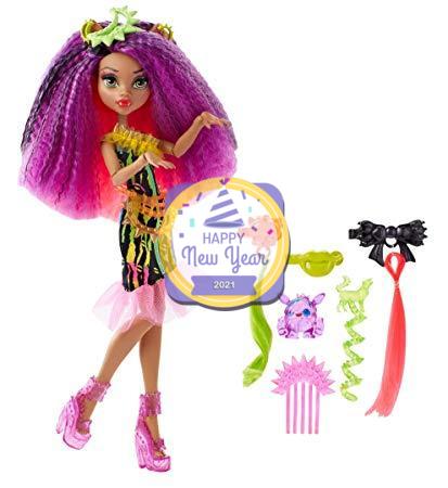 Monster High Electrified Monstrous Hair Ghouls Clawdeen Wolf Doll