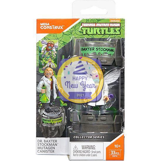 Mega Construx Teenage Mutant Ninja Turtles Dr. Baxter Stockman Mutagen Canister