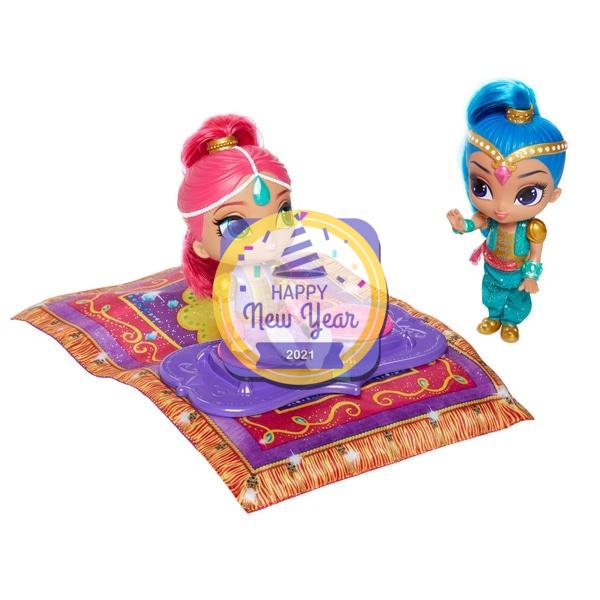 Fisher Price Shimmer and Shine Magic Flying Carpet with Dolls