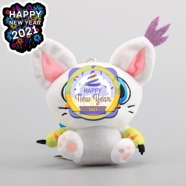 4"10cm Digimon Tailmon Plush Toy