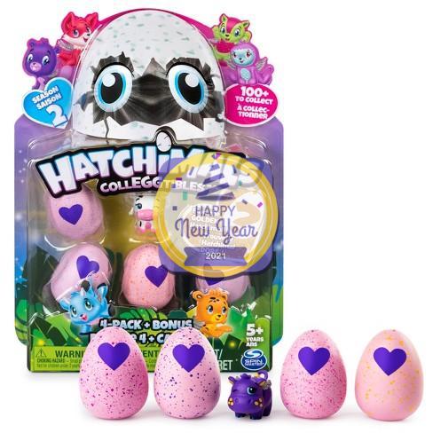 Hatchimals CollEGGtibles Season 2 - 4-Pack with Bonus