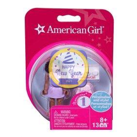 Mega Bloks American Girl White Top and Purple Skirt Mini Figure