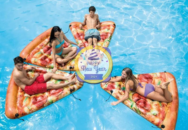 Intex Pizza Slice Mat Pool Floater 69 x 57 inches