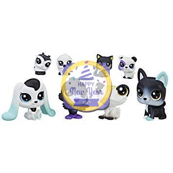 Littlest Pet Shop Black and White