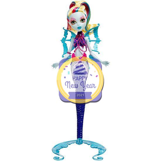 Monster High Great Scarrier Reef Glowsome Ghoulfish Lagoona Blue Doll